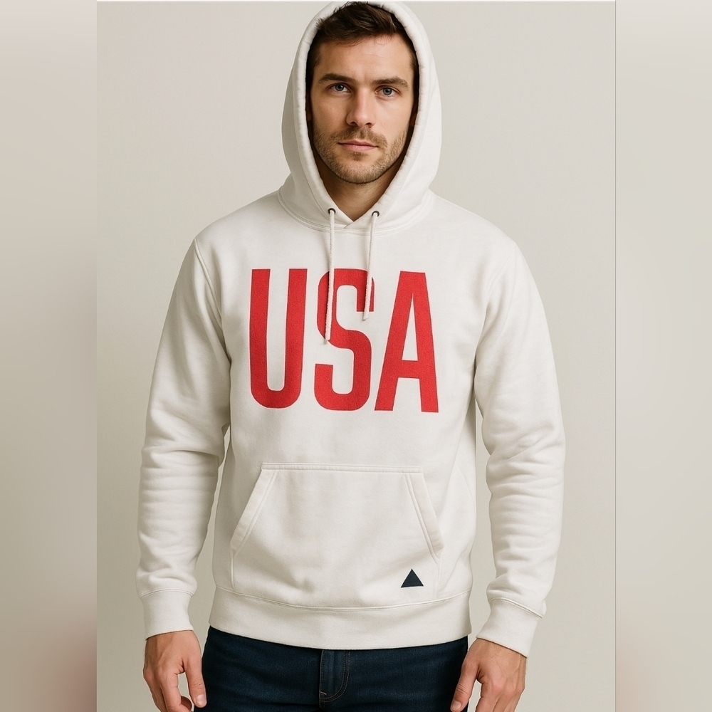 10 Deep VCTRY SPORT USA Fleece Men’s Hoodie Size L